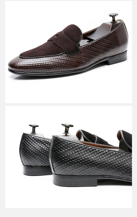 Zapatos de Cuero Ejecutivos Bajos Transpirables para Hombre - Image 9