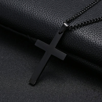 Colgante de Cruz para Hombre | Joyería Clásica de Acero Inoxidable - Image 15