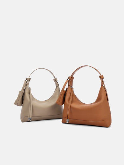 Bolsa de Cuero Genuino Minimalista - Diseño Contemporáneo Primera Capa - Image 13