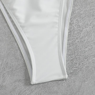 Traje de Baño Triangular con Cordón Elástico y Diseño Mariposa para Mujer - Image 14