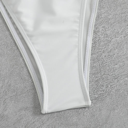 Traje de Baño Triangular con Cordón Elástico y Diseño Mariposa para Mujer - Image 14