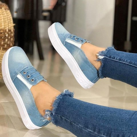 Lona de Denim Elástico Reforzada con Base Gruesa