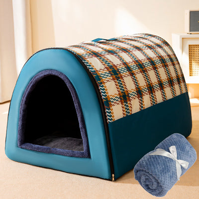 Casa para Mascotas Big Kennel Cuatro Estaciones Desmontable y Lavable - Image 7