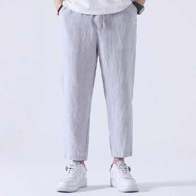 Pantalones Anchos Casuales Estilo Asiático para Hombre - Image 2