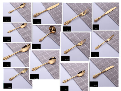 Juego de 4 Cucharas de Acero Inoxidable Premium - Image 33