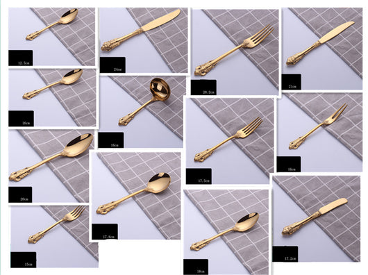 Juego de 4 Cucharas de Acero Inoxidable Premium - Image 33