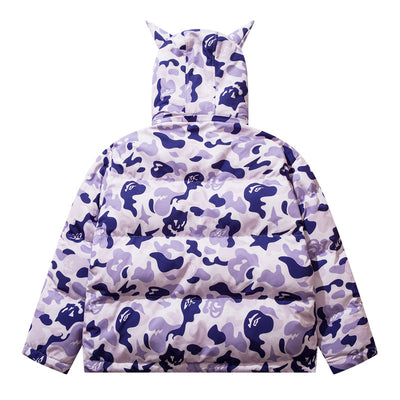 Traje de Algodón Camuflaje con Bordado de Alfabeto Imp - Image 5