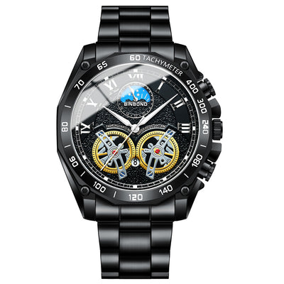Reloj Mecánico Automático Doble para Hombre con Múltiples Funciones - Image 5