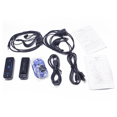 Radio Walkie-Talkie Mini con Gancho para Oreja - Comunicación Profesional para Salones - Image 8