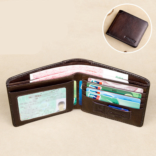 Billetera Horizontal de Cuero para Hombre con Gran Capacidad - Image 6