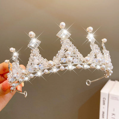 Corona Tiara para Niñas con Clip de Pelo - Accesorio de Princesa - Image 26
