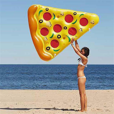 Colchón Flotante Inflable de Pizza para Piscina - Image 9