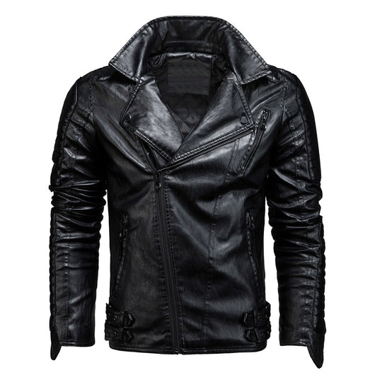 Chaqueta de Cuero PU para Motociclismo de Invierno - Image 12