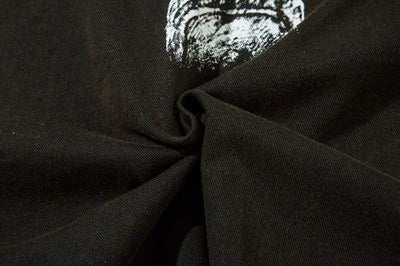 Camisa Denim Desgastado con Estampado Cruzado para Hombre - Image 21