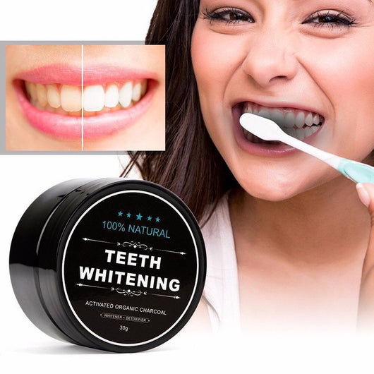 Polvo Dental de Carbón Activado y Bambú 30g - Blanqueamiento Natural - Image 2