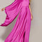 Vestido Maxi Asimétrico con Detalle Twist