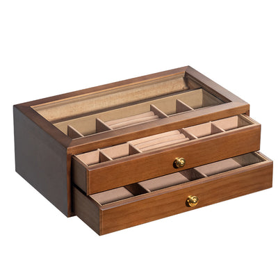 Joyero de Madera Maciza Lujo Multicapas Diseño Minimalista - Image 4