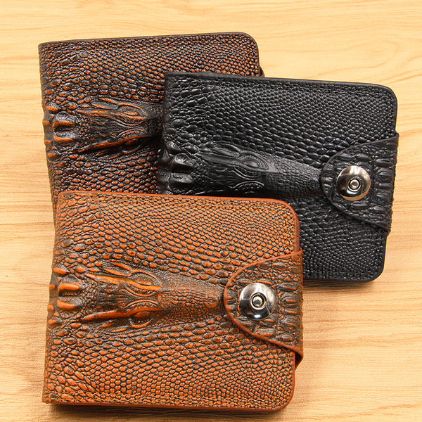 Billetera Magnética Compacta Estilo Coreano para Hombre