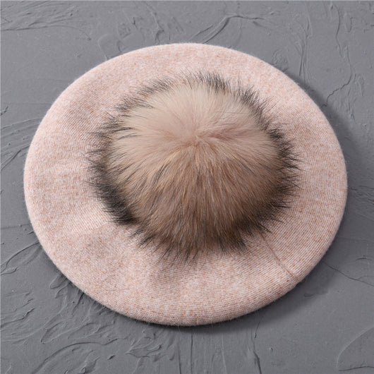 Boina de Lana Tejida para Mujer - Estilo Casual Otoño Invierno - Image 4