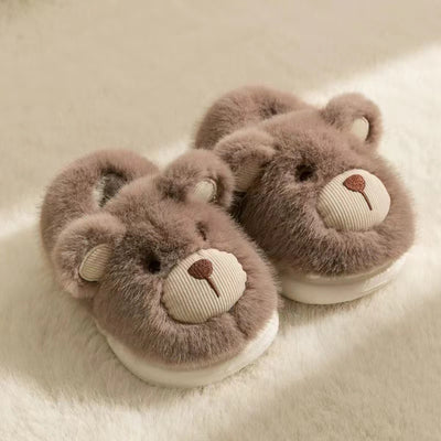 Pantuflas de Algodón Cálidas con Talón Reforzado para Niños y Niñas - Image 18