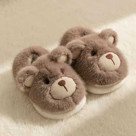 Pantuflas de Algodón Cálidas con Talón Reforzado para Niños y Niñas - Image 18