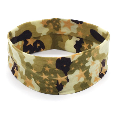 Diadema Deportiva de Algodón Camuflaje con Stretch - Image 19