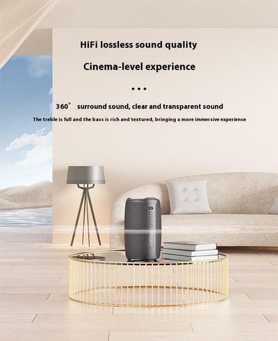Parlante Bluetooth Portátil con Micrófono Inalámbrico para Karaoke - Image 19