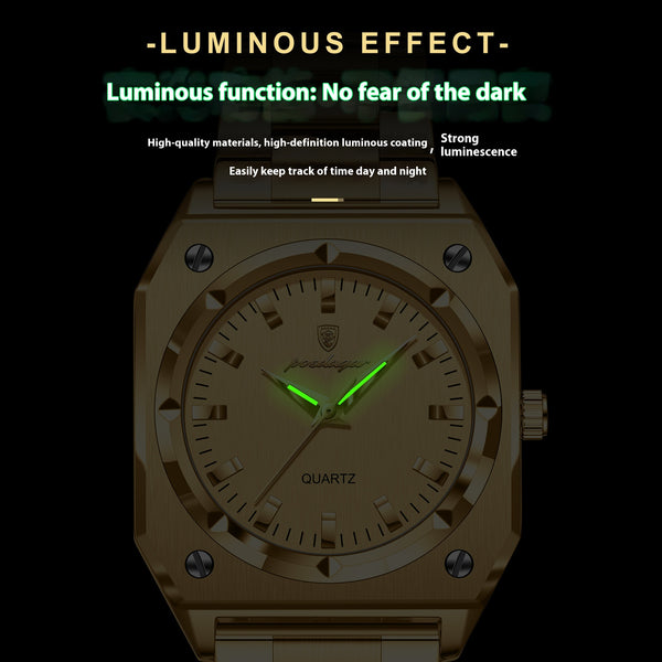 Reloj de Lujo Femenino con Esfera Luminosa
