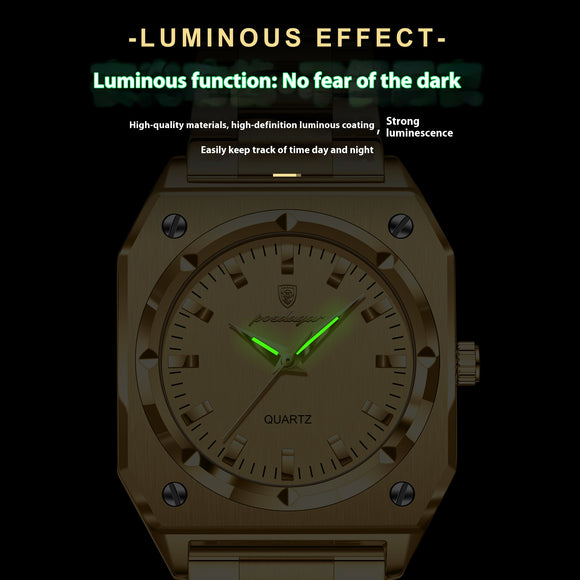 Reloj de Lujo Femenino con Esfera Luminosa