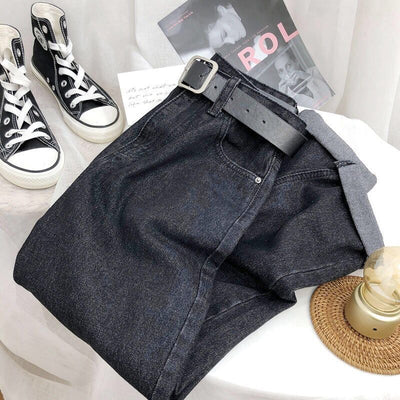 Jeans Rectos Anchos y Sueltos para Mujer - Image 4