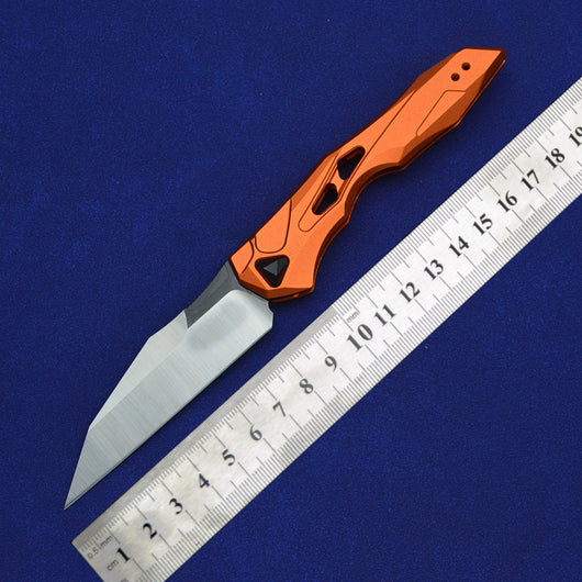 Cuchillo Plegable de Acero Inoxidable Ultra Afilado para Camping y Aventura - Image 3