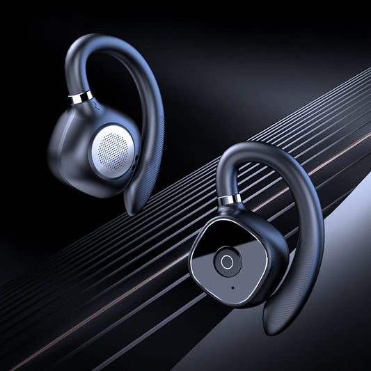 Auriculares Bluetooth de Conducción Ósea con Gancho Ajustable