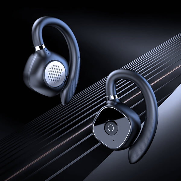 Auriculares Bluetooth de Conducción Ósea con Gancho Ajustable