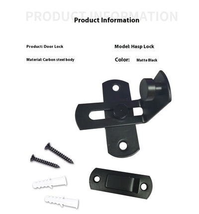 Cerradura de Puerta Corredera Acero Inoxidable - Seguridad Industrial Premium - Image 11