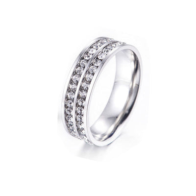 Anillo de Acero Inoxidable 316L para Hombre con Surco Negro - Image 13