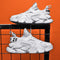 Zapatillas Deportivas Running Blancas Transpirables para Hombre Verano