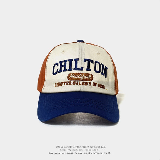 Gorra de Béisbol Retro con Combinación de Colores para Bebé - Protección Solar Verano - Image 28