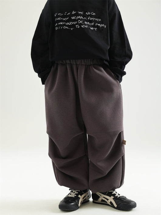 Pantalones Tejidos Forrados Cálidos para Niños - Diseño Versátil y Cómodo - Image 5