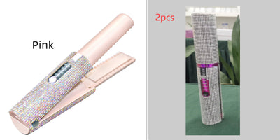 Cepillo Alisador Eléctrico 2 en 1 USB - Plancha y Rizador Multifuncional - Image 28