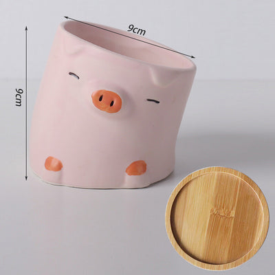 Maceta Decorativa de Suculenta con Diseño de Animal Adorable - Image 6