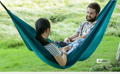 Hamaca Ultraligera Doble para Camping y Aventura al Aire Libre - Image 12