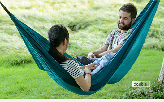 Hamaca Ultraligera Doble para Camping y Aventura al Aire Libre - Image 12