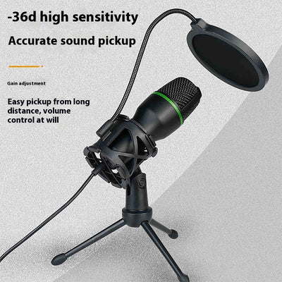 Micrófono Condensador USB para Streaming y Podcasting - Image 3
