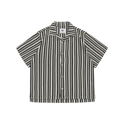 Chaqueta Suelta de Manga Corta para Hombre - Image 6