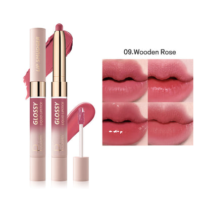 Labial Doble Punta 10 Colores - Mate y Brillo - Image 14