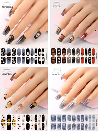 Pegatinas de Uñas Semipermanentes con Lámpara de Calor - Image 104