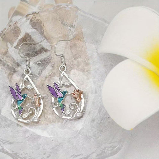 Conjunto de Adornos Colibrí con Aceite Deslizante - Serie Animales - Image 4