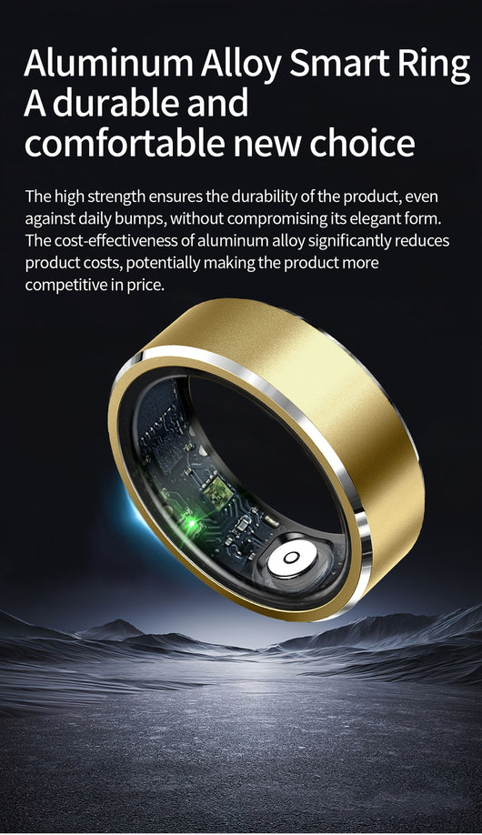 Anillo Inteligente Deportivo con Monitor de Frecuencia Cardíaca y Oxígeno - Image 25