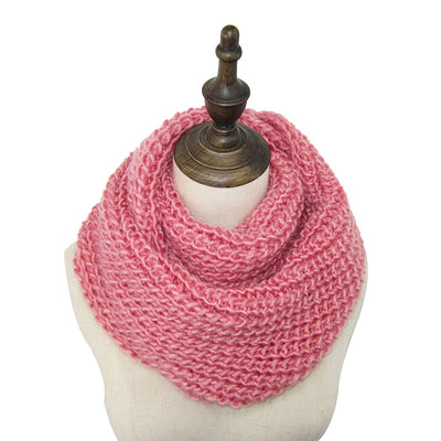 Bufanda de Lana Tejida Cuello Alto - Colores Lisos Otoño Invierno - Image 6