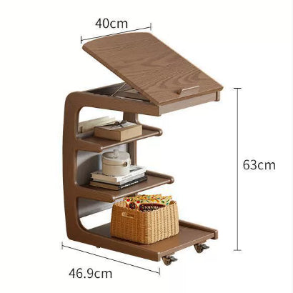Mesita Auxiliar Móvil con Ruedas para Dormitorio y Sala - Image 8